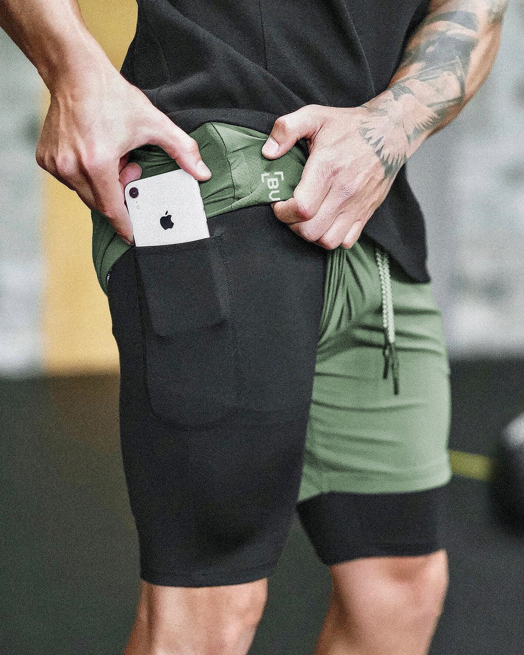 Men's Quick Dry Gym Shorts