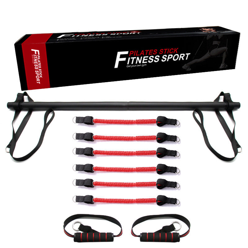Portable Pilates Bar with Resistance Bands