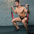 Portable Pilates Bar with Resistance Bands