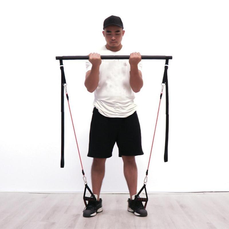 Portable Pilates Bar with Resistance Bands