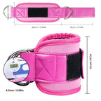 Adjustable Gym Ankle Straps