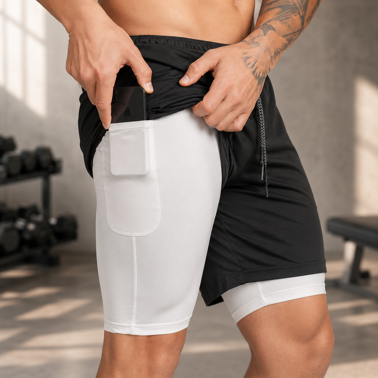 Men's Quick Dry Gym Shorts