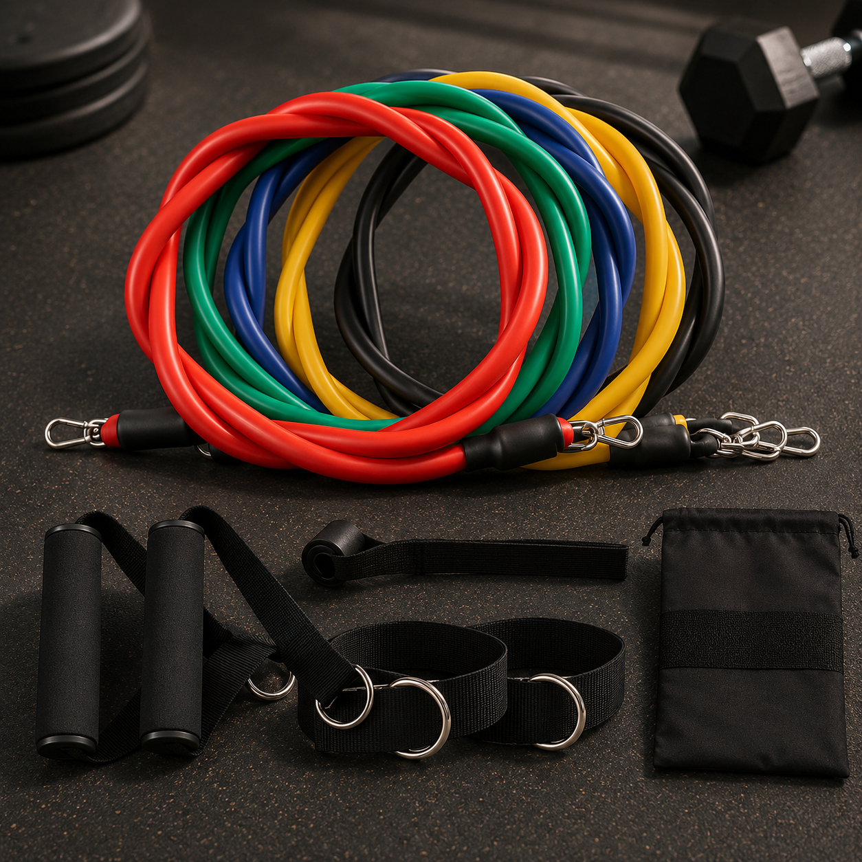 Resistance Bands with Handles Set