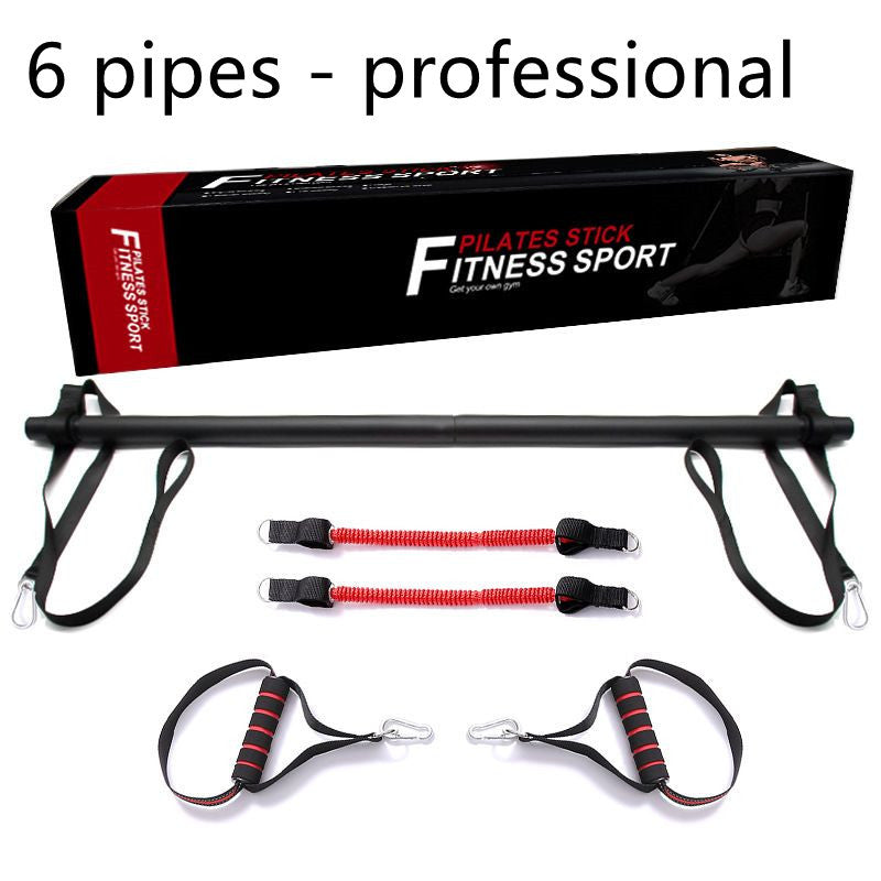 Portable Pilates Bar with Resistance Bands